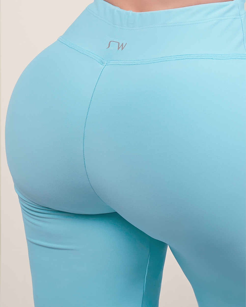Legging Wide Leg Baby Blue
