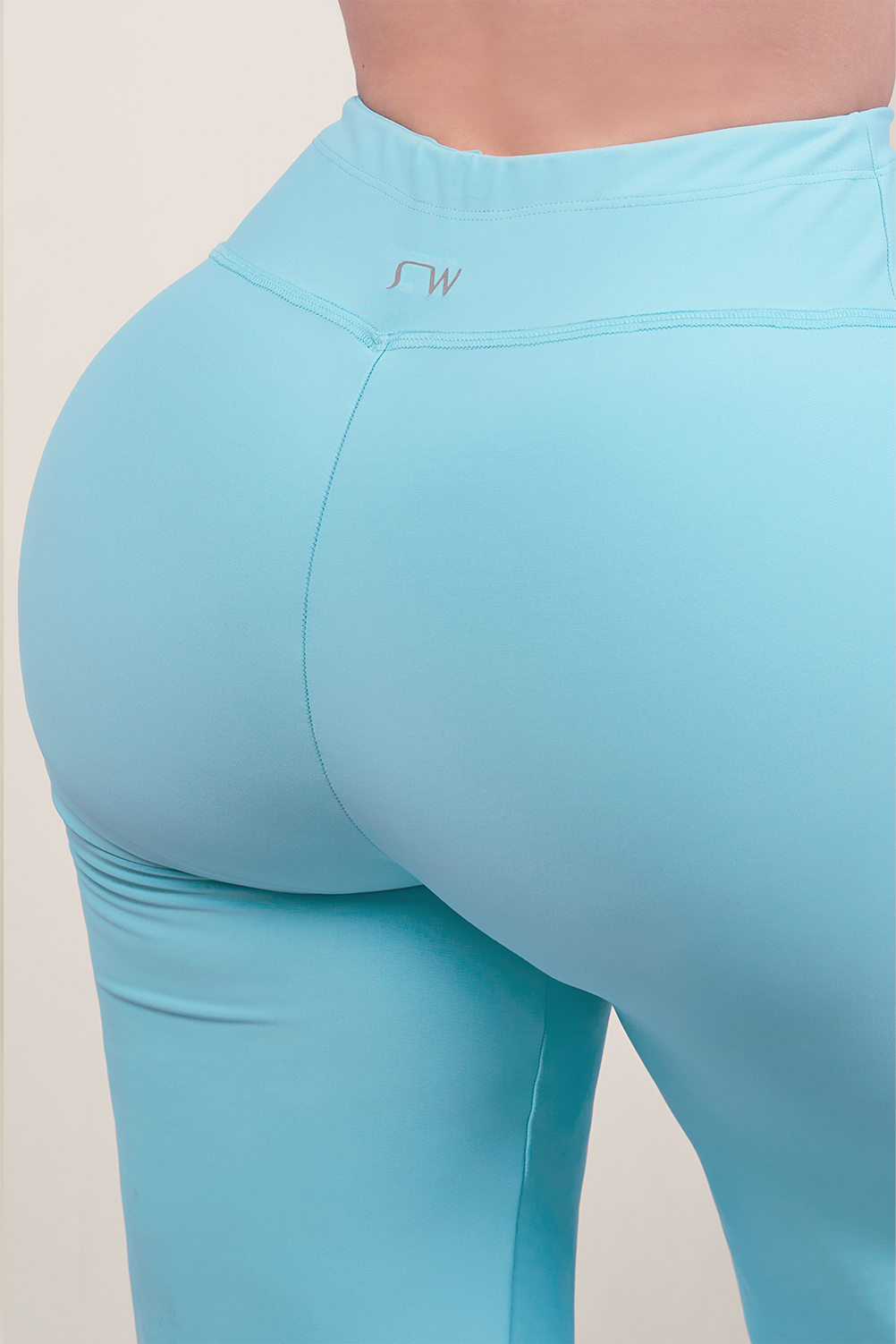 Legging Wide Leg Baby Blue