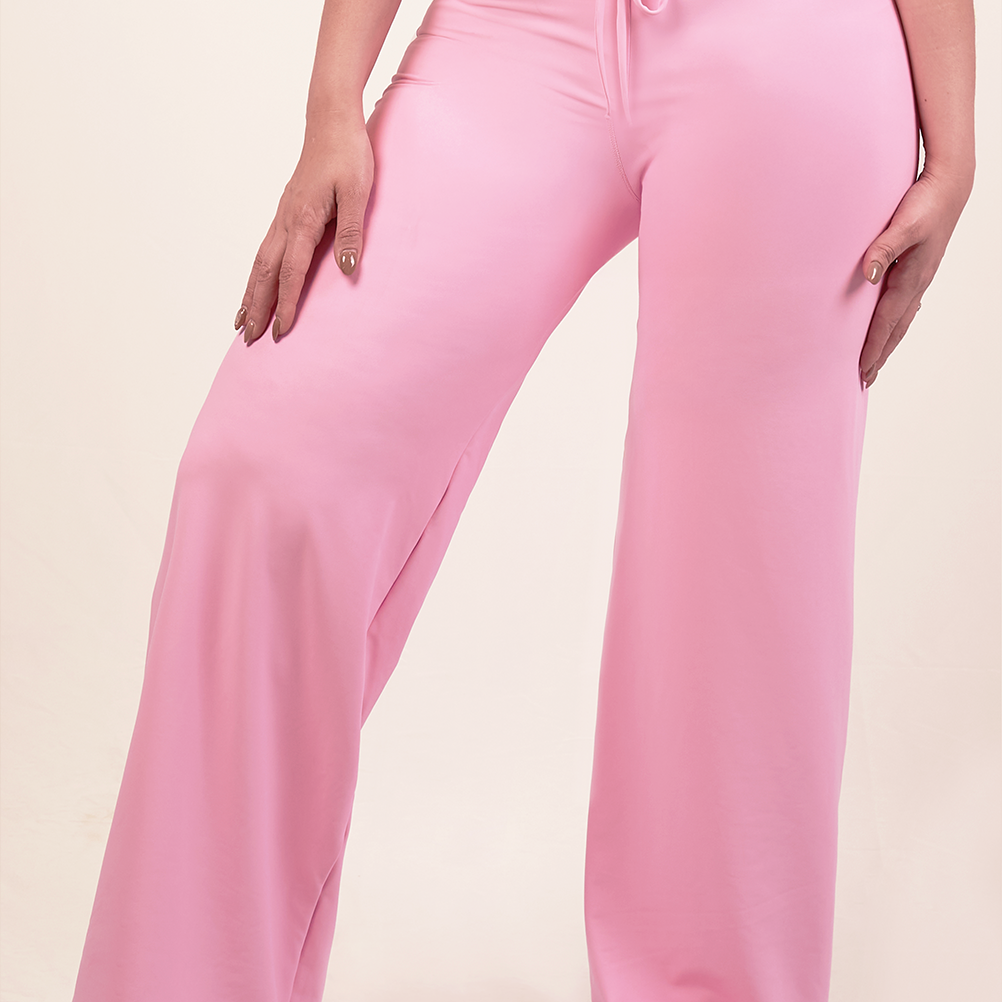Legging Wide Leg Pink