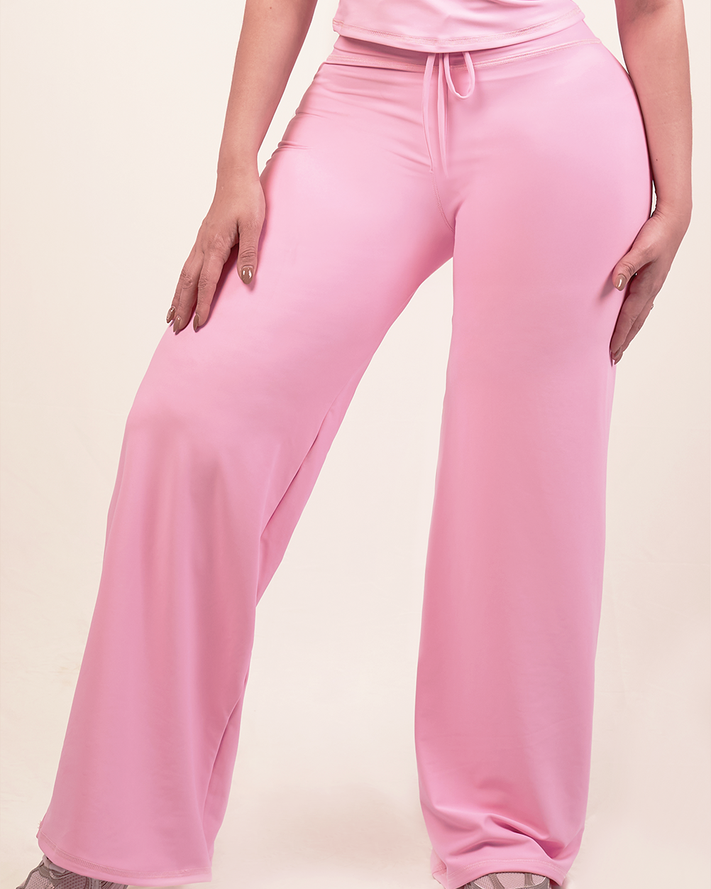 Legging Wide Leg Pink